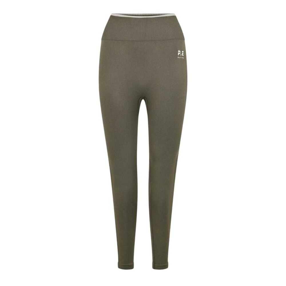 PE Nation Womens/Ladies Restore Seamless Leggings / Khaki Green